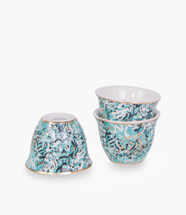 Diwani Porcelain Gawa Cup S/6