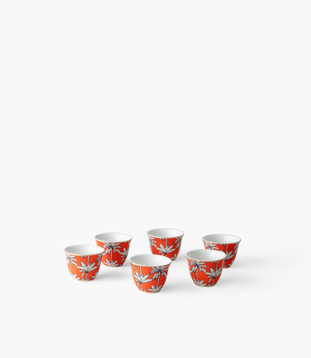 Orange Palm Gawa Cup (S/6)