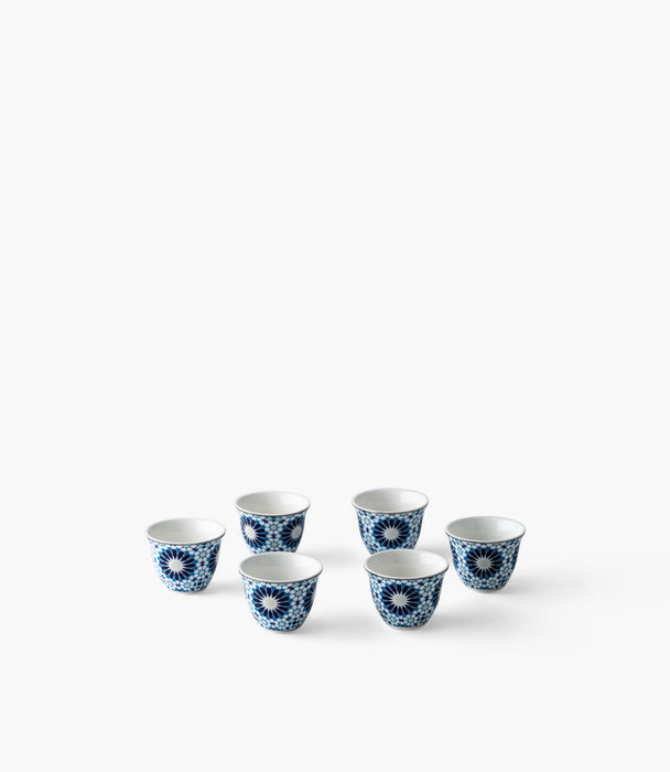 Naqsh Blue Gawa Cup (S/6)