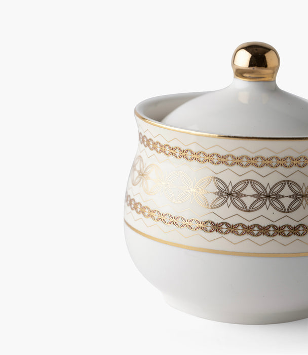 Marayah Pearl Sugar Bowl w/ Spoon