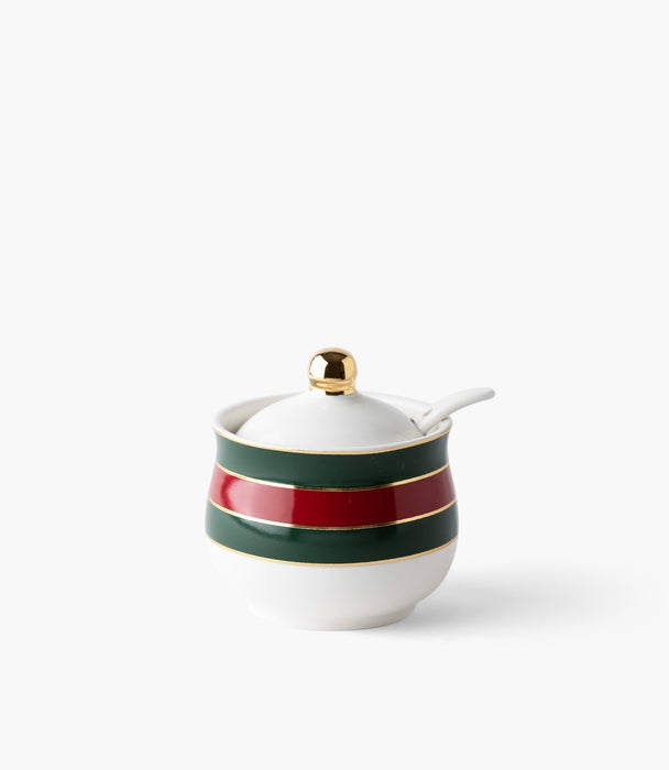 Wasim Sugar Bowl w/ Spoon