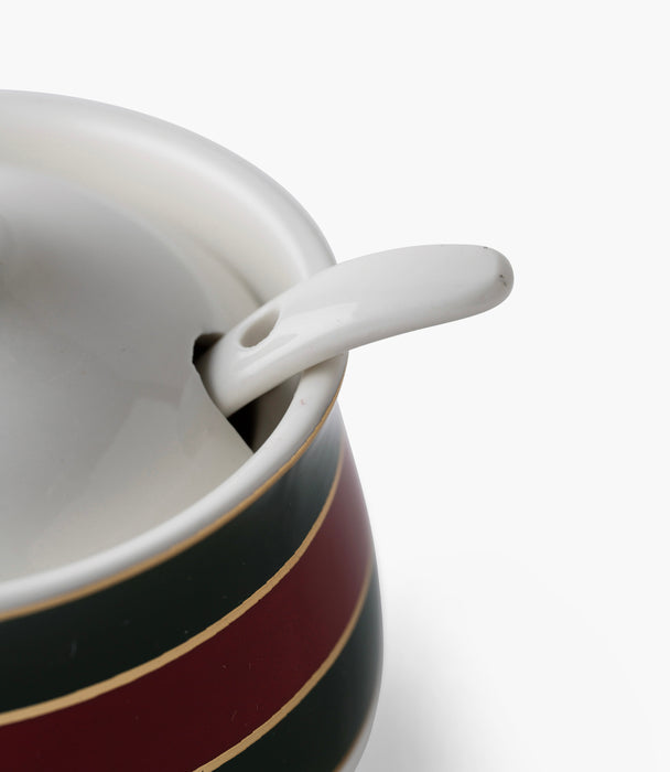 Wasim Sugar Bowl w/ Spoon