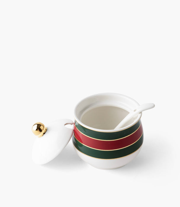 Wasim Sugar Bowl w/ Spoon