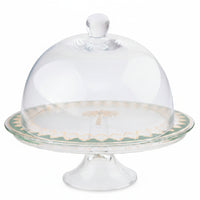 Palm Footed plate and Dome 32cm