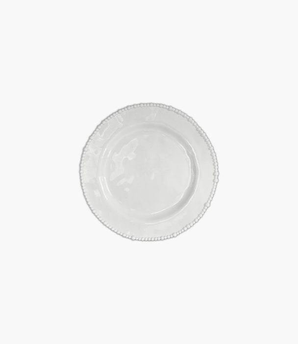 Joke Table & Kitchen Melamine Dinner Plate - White