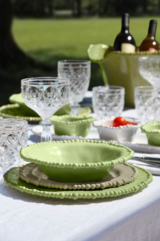 Joke Table & Kitchen Melamine Dinner Plate - Sage - Roomours UAE