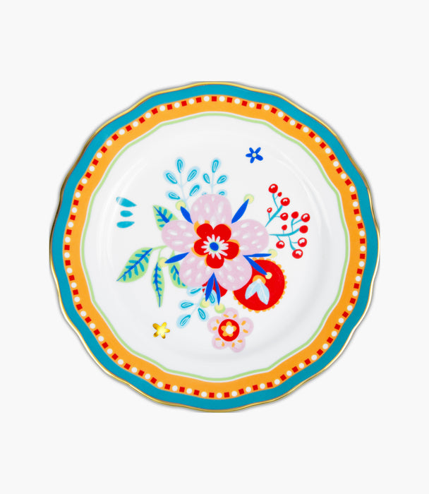 Mamma Mia Sun Dessert Plate - Porcelain Ø22cm