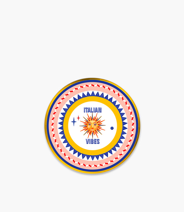 Dolce Vita Bread Plate Good Vibes Ø16cm