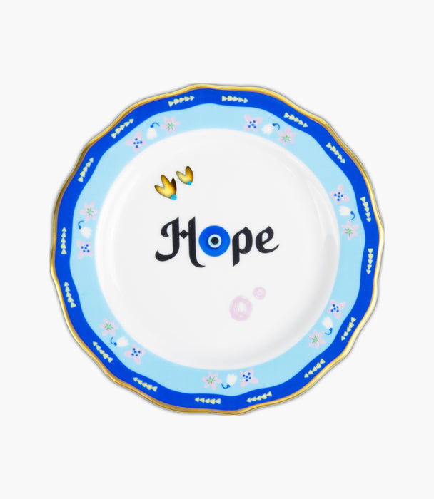 Mamma Mia Hope Small Plate - Porcelain Ø16cm