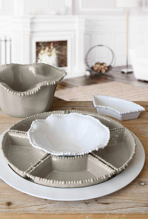 Joke Table & Kitchen Melamine Salad Bowl Diam. 20 Cm - Taupe - Roomours UAE