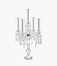 5 Arms Crystal candelabra 80cm