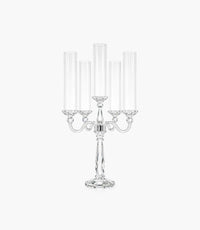 Candle Holders Crystal Glass 5 Arms 52*90cm