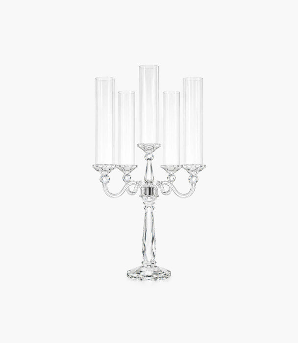 Candle Holders Crystal Glass 5 Arms 52*90cm