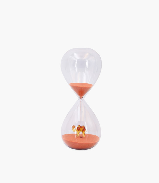 Rainbow Orange Hour Glass