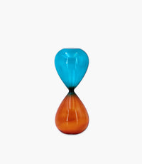 Rainbow Orange/Blue Hour Glass