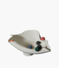 Pom Pom Hand Made Ceramic Bowl 47*38*20cm