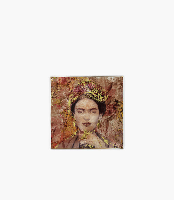 Memories Porcelain Mini Tray 15x15cm - Frida