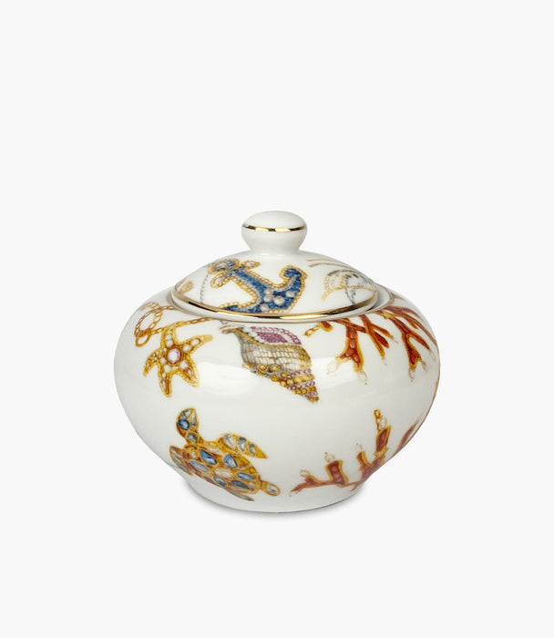 Portofino Sugar Bowl - Porcelain Ø10cm, H9cm