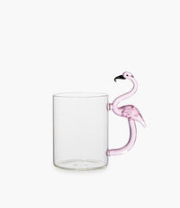 Flamingo Clear Mug 14*8*13.5cm