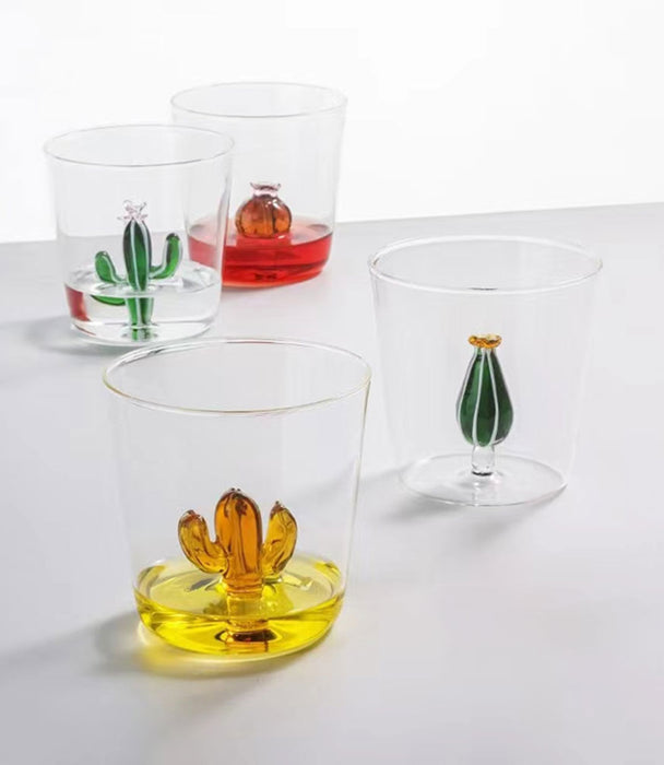 Cactus Green Clear Dof 8.5*8.5*8cm