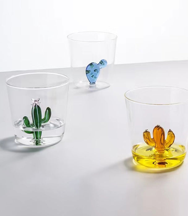 Cactus Green Clear Dof 8.5*8.5*8cm