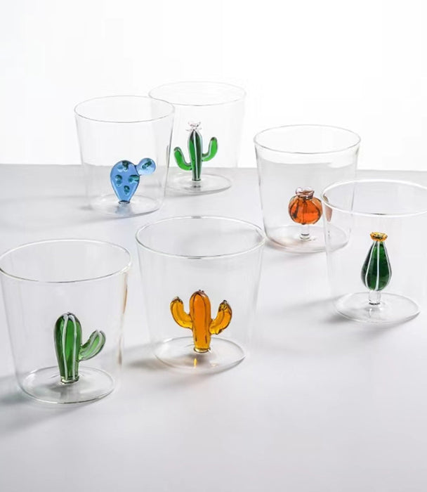 Cactus Green 2 Clear Dof, 8.5*8.5*8.5cm