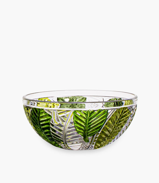 Leaf Dessert With Gold Rim 12.5*12.5*5.5cm