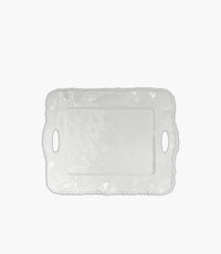 Joke Table & Kitchen White Melamine Rectangular Tray