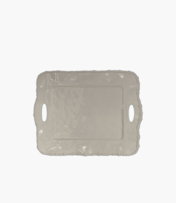 Joke Table & Kitchen Rectangular Tray - Taupe