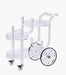 Astoria Acrylic Serving Trolley DIA 90x35x55 cm - Roomours UAE