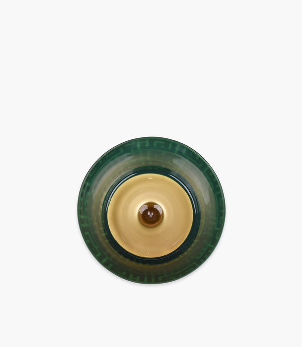 Kufic Gold Decorated Bowl With Foot 24* 20.5 cm