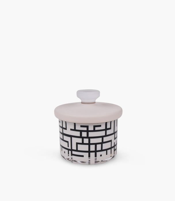 Kufic Sand Decorated Box S 13*13 cm