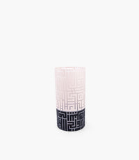 Kufic Blue/Sand Vase 30*16cm