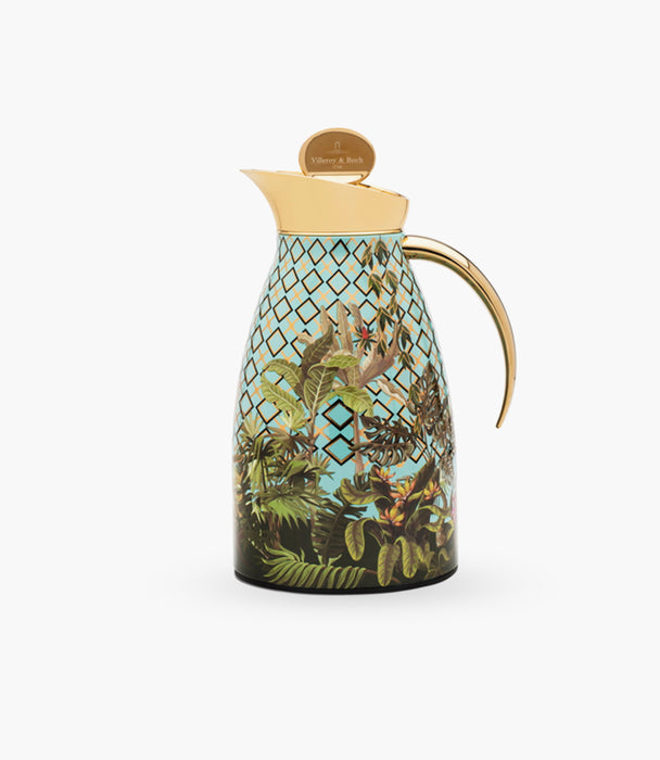 Amazonia 1L Thermos Gold Leaves Gold