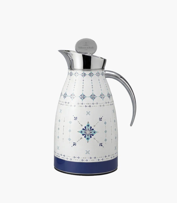Azure Silver Thermos 1L