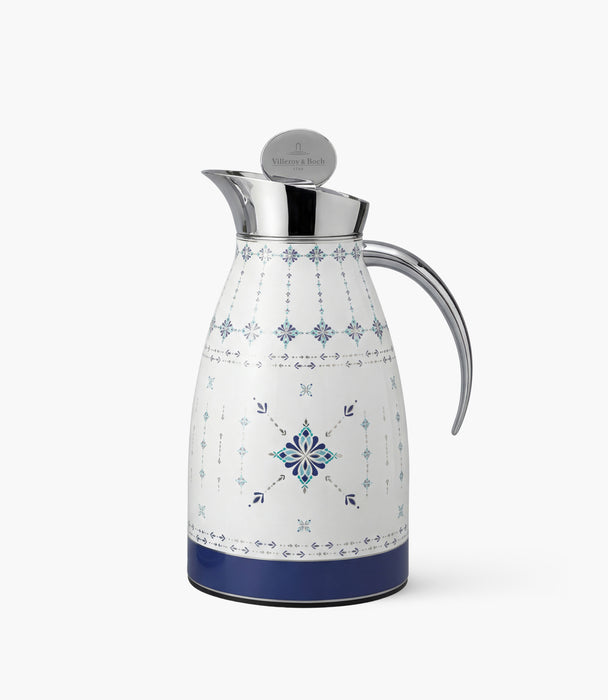 Azure Silver Thermos 1L