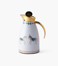Pferd Tiffany Gold Thermos 1L
