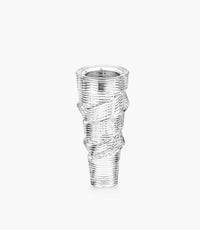 Swirl Crystal Incense Burner Clear 9x9x11cm