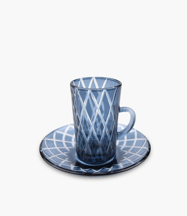 Celeste Azur Tea Cup W/Saucer Set of 6