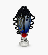 منحوتة وجه كولورفل كرييشنز زجاجية ملونة