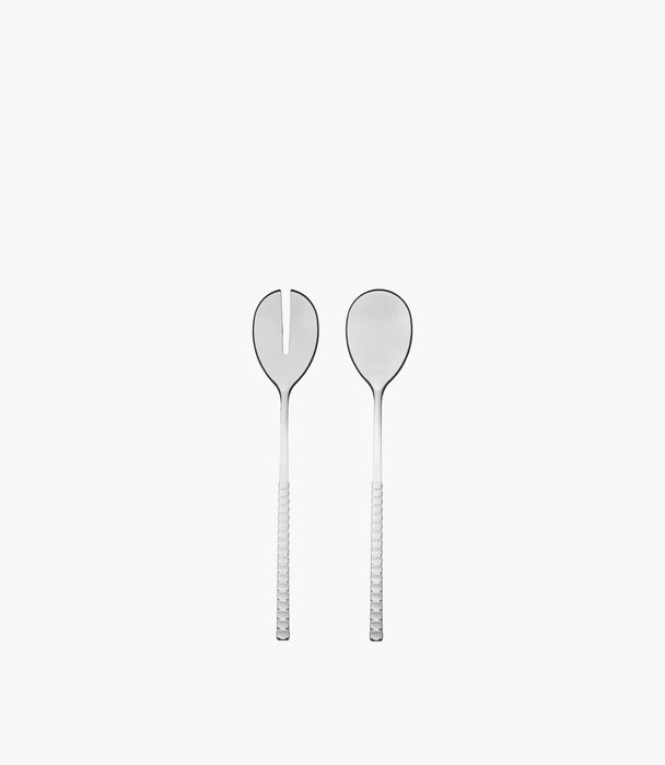 Chic & Zen Acrylic Salad Cutlery - Clear