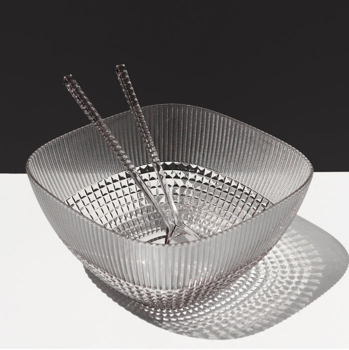 Chic & Zen Clear Acrylic Salad Cutlery