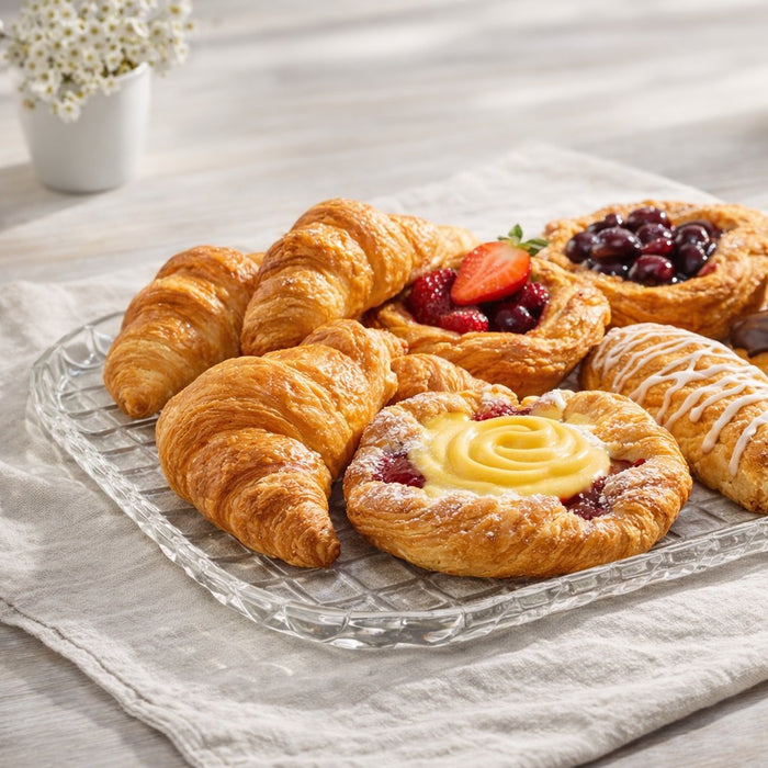 صينية شيك & زين أكريليك شفافة