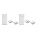 Bossa Nova Serving Set – 3-Piece Tray & Bowl, Pack of 2 - Roomours