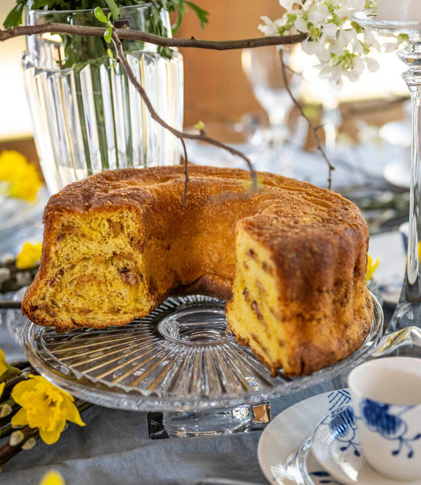 Oceania Footed Cake Stand & Vase – 2-Piece Set 33x33cm - Roomours